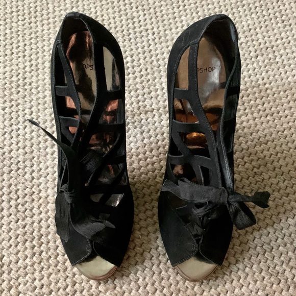 Suede TOPSHOP HEELS - Picture 4 of 6